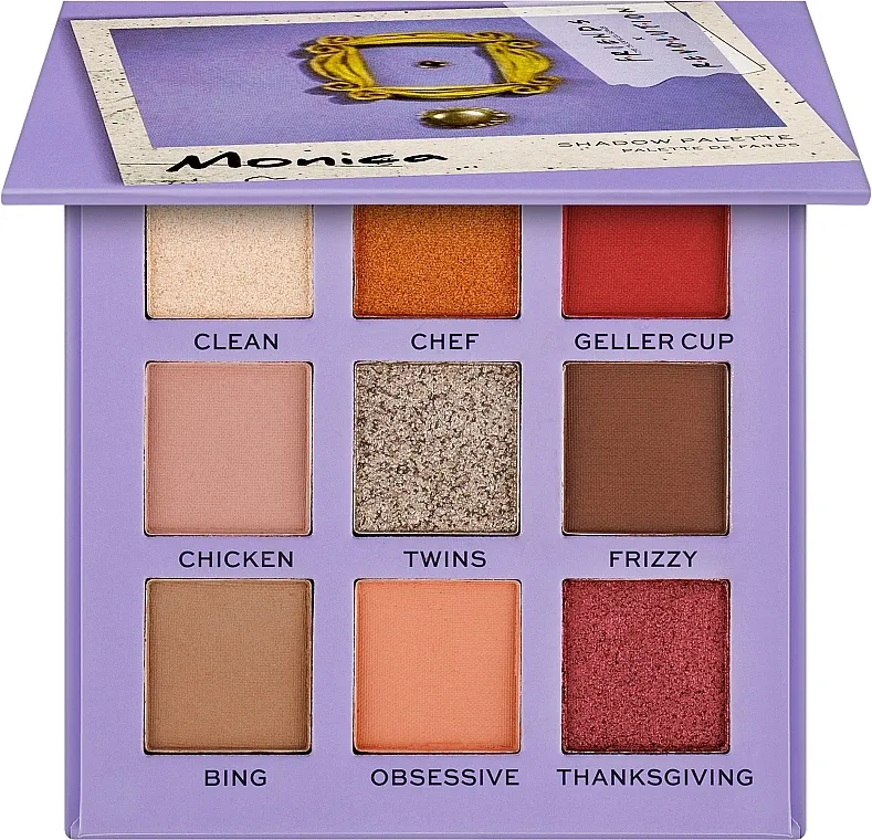 Paleta sjenila za oči Makeup Revolution X Friends Eyeshadow Palette