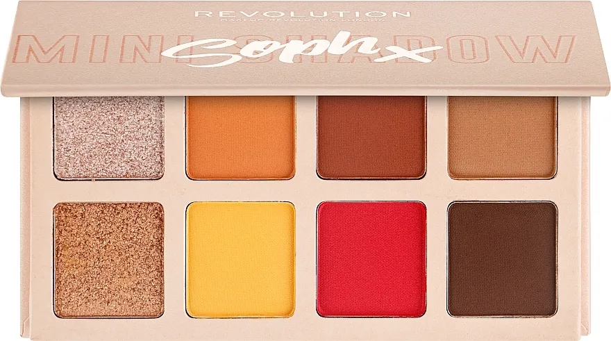 Paleta sjenila za oči Makeup Revolution X Soph Mini Spice Eyeshadow Palette