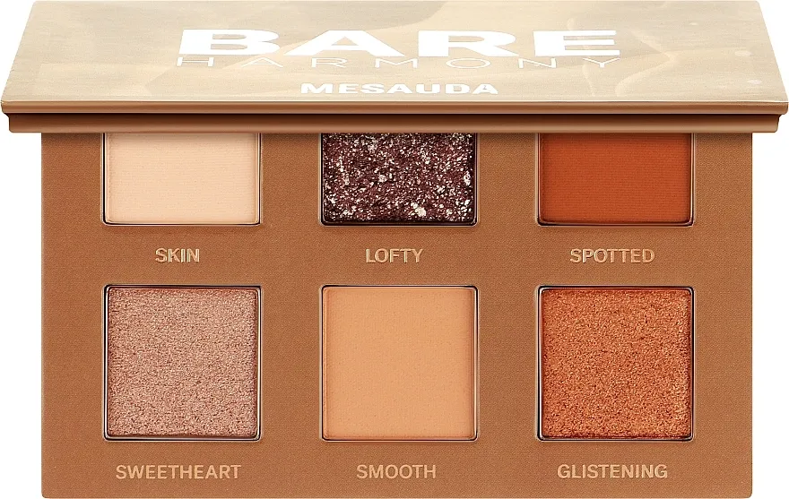 Paleta sjenila za oči Mesauda Bare Harmony Palette Eyeshadows