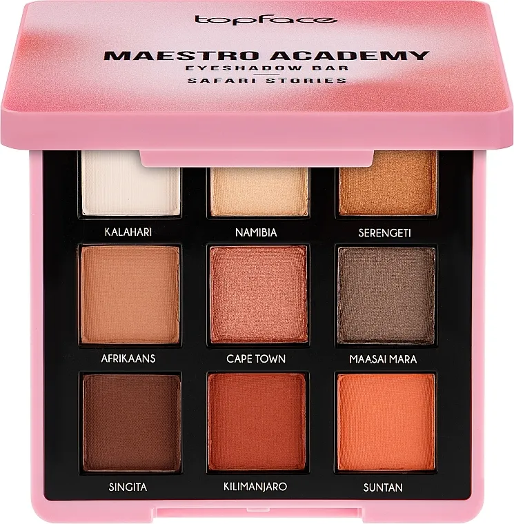 Paleta sjenila za oči Topface Maestro Academy Eyeshadow Bar
