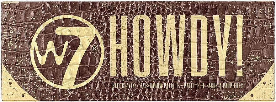 Paleta sjenila za oči W7 Howdy! Eyeshadow Palette