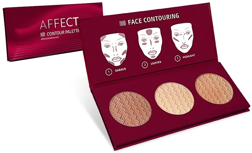 Paleta za konturiranje lica Affect Cosmetics Contour Palette
