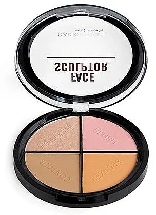 Paleta za konturiranje Magic Studio 4 in 1 Face Sculptor Palette