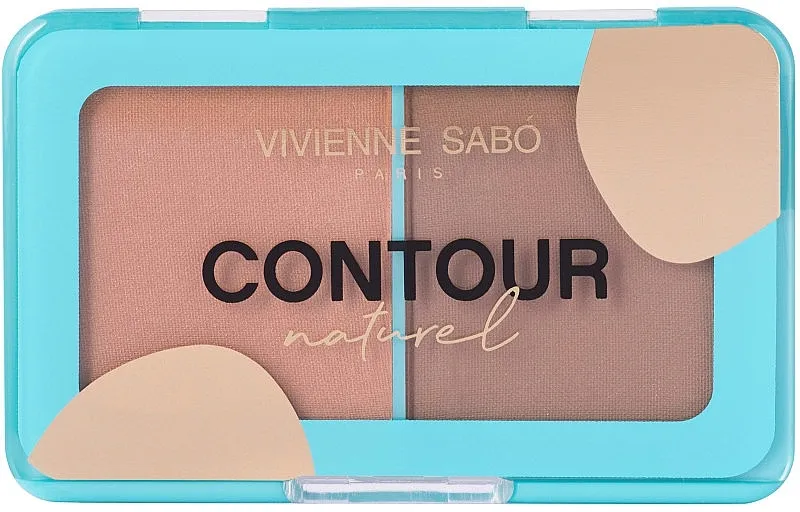 Paleta za konturisanje lica Vivienne Sabo Contouring Naturel