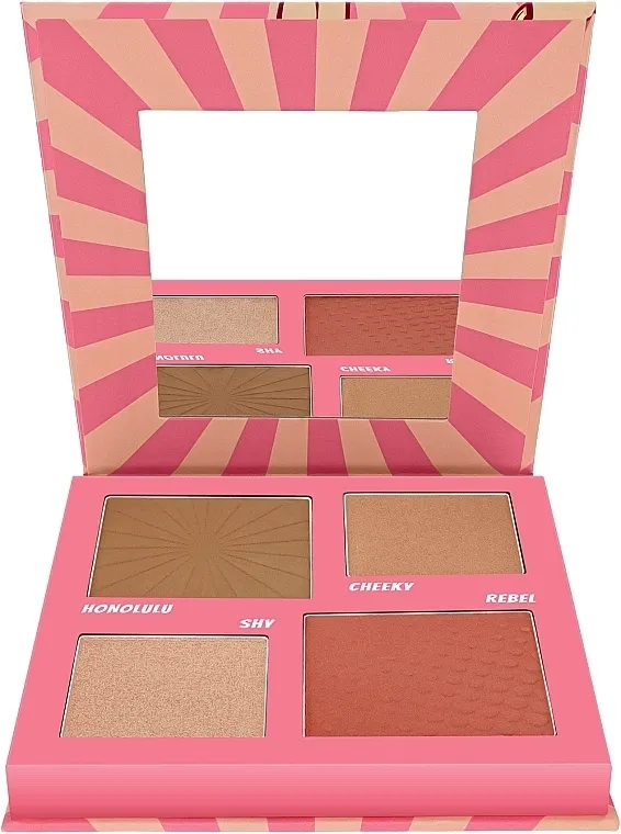 Paleta za lice W7 Sculpt Power Face Palette