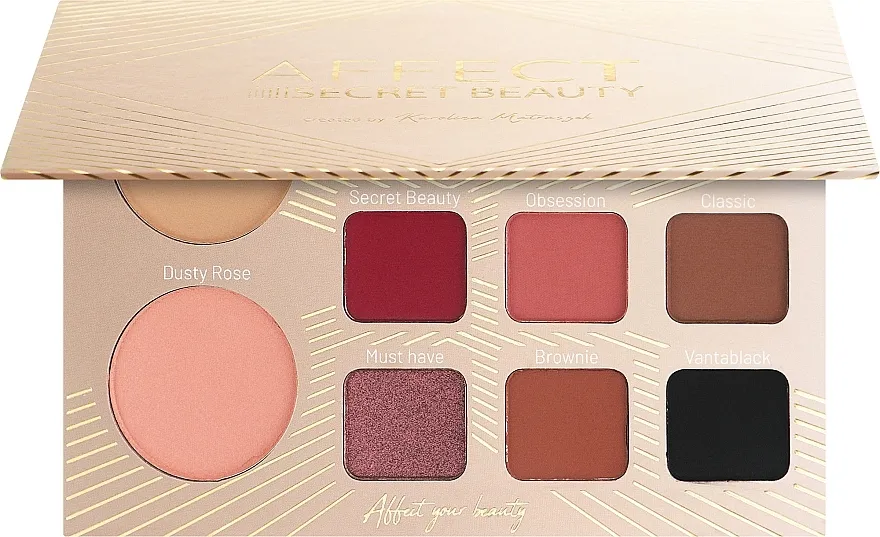 Paleta za šminkanje Affect Cosmetics Secret Beauty