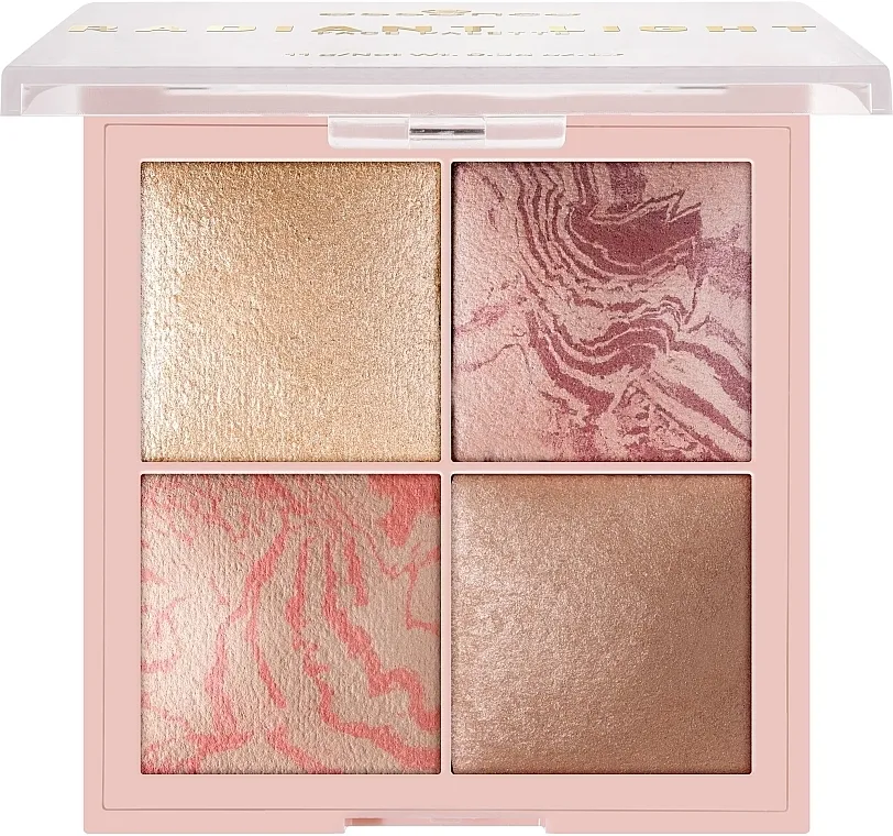 Paleta za šminkanje Essence Radiant Light Face Palette