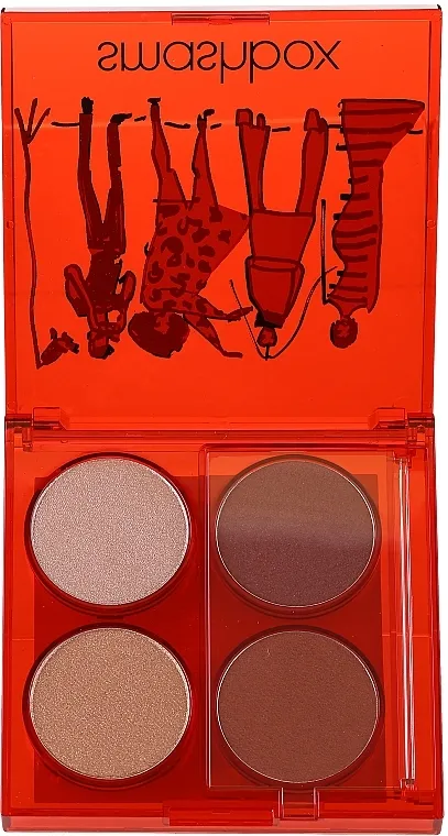 Paleta za šminkanje Smashbox Halo Cheek Palette