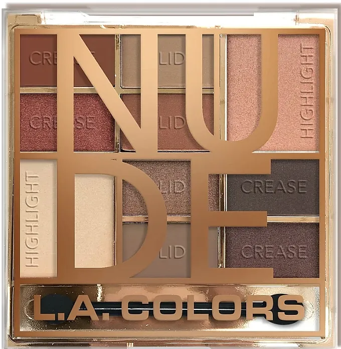 Palete senki za oči L.A. Colors Color Block Eyeshadow