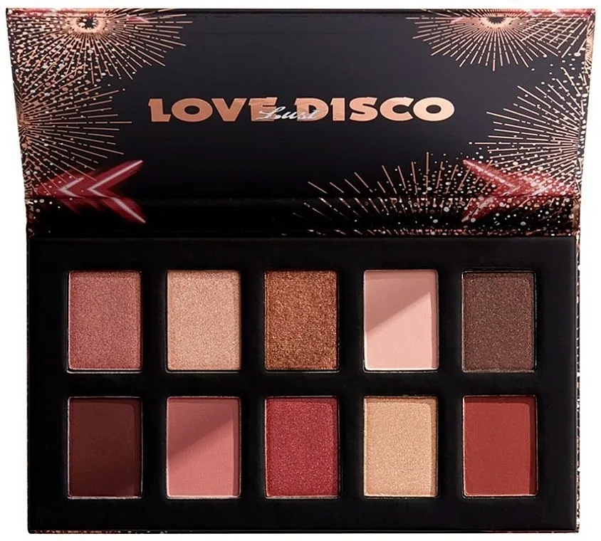 Palete sjenila za oči Nyx Love Lust Disco Shadow Palette