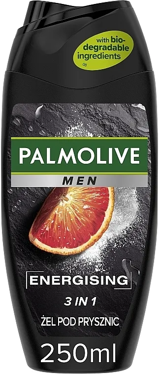 Palmolive Men Energizing 3 in 1 Šampon-gel za muškarce
