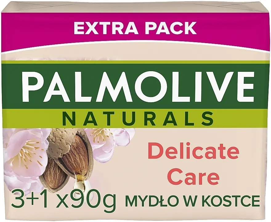 Palmolive Natural Delicate Care with Almond Milk Soap Sapun s bademovim mlijekom 3+1