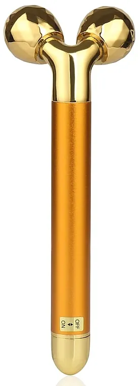 Paloma Beauties Golden Pulse 3D Face Roller Valjak za masažu lica