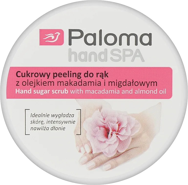 Paloma Hand SPA Šećerni piling za ruke s uljem makadamije i badema