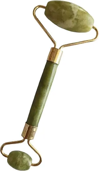 Palsar7 Green Jadeite Face Roller Valjak za masažu lica, zeleni jadeit