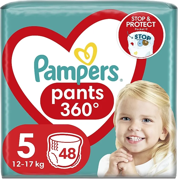 Pampers Pants Junior Pelene gaćice vel.5 (Junior) 12-17 kg 48 kom