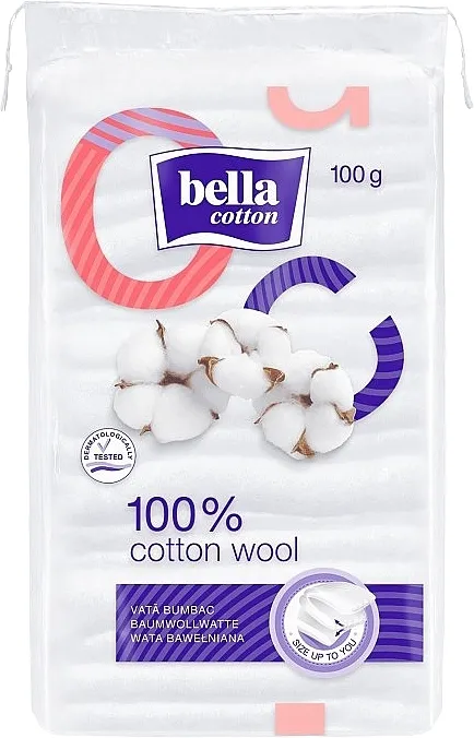 Pamučno-viskozna vata, 100 g Bella Cotton