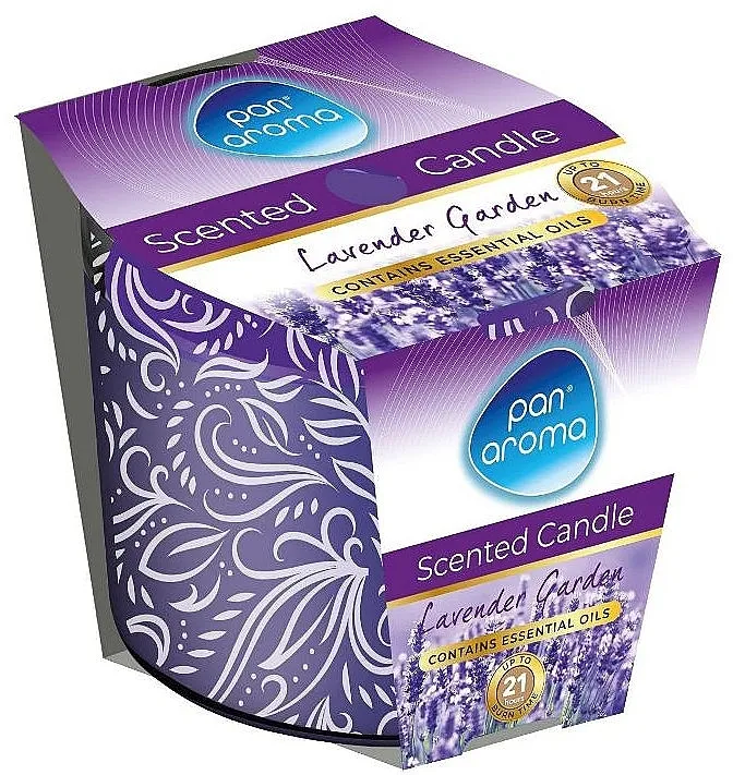 Pan Aroma Lavender Garden Scented Candle Mirisna sveća Lavandina Bašta