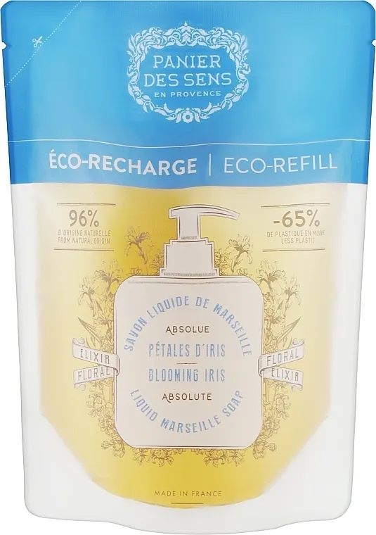 Panier Des Sens Blooming Iris Liquid Marseille Soap Marsejski tečni sapun "Svetli Iris" (doj-pak)