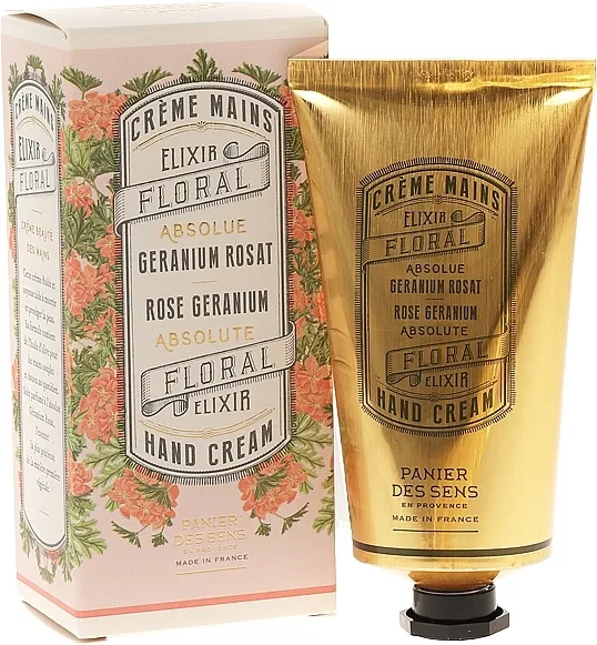 Panier Des Sens Hand Cream Absolute Rose Geranium Krem za ruke 'Ruža i geranijum'