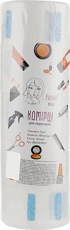 Panni Mlada Elastična, papirna kragna za frizere