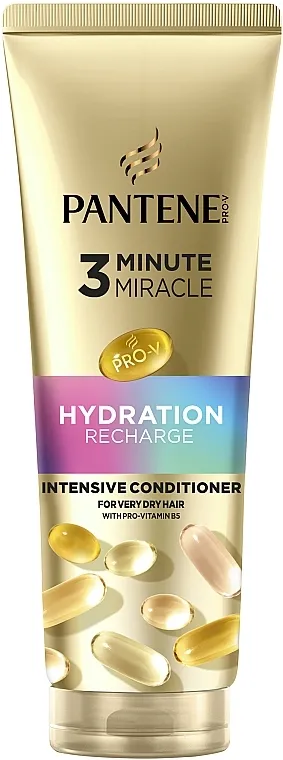 Pantene Pro-V 3 Minute Miracle Hydration Recharge Intensive Conditioner Regenerator za kosu 'Čudo za 3 minuta. Obnova vlage'