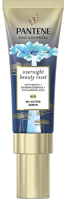 Pantene Pro-V Miracles 8H Active Serum Overnight Beauty Reset Noćni serum za kosu sa biotinom i esencijom baobaba