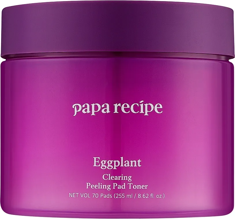 Papa Recipe Eggplant Clearing Peeling Pad Toner Piling za stopala sa ekstraktom od patlidžana