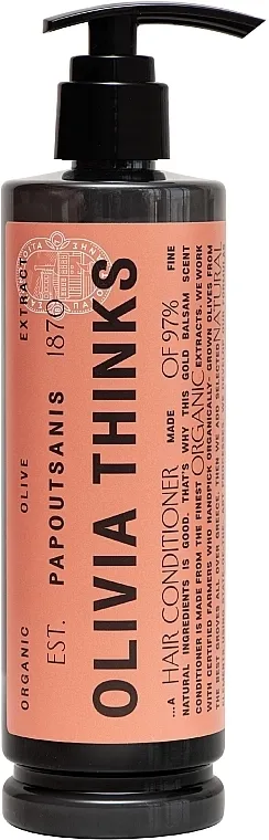 Papoutsanis Olivia Thinks Hair Conditioner Pump Unl/24 Regenerator za kosu
