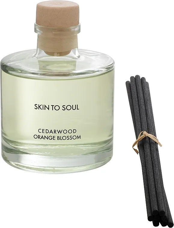 Papoutsanis Skin to Soul Reed Diffuser Cedarwood &amp; Orange Blossom Aromadifuzor "Kedar i narandžin cvet"