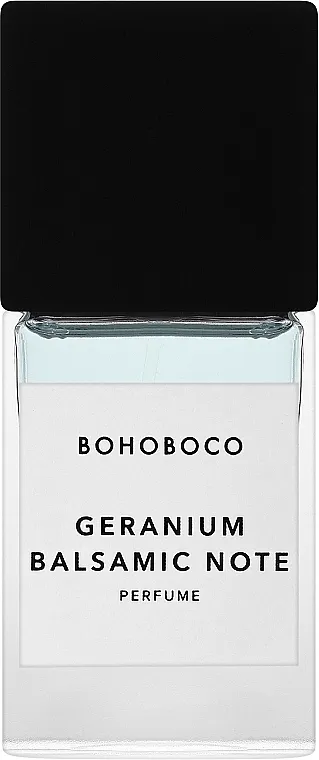 Parfem Bohoboco Geranium Balsamic Note