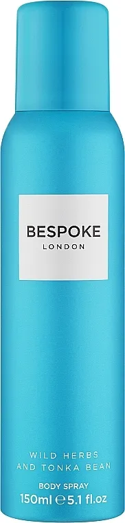 Parfemisani dezodorans za telo Bespoke Wild Herbs &amp; Tonka Bean