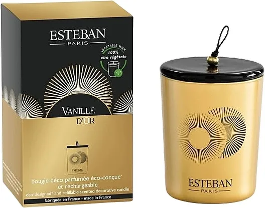 Parfemska dekorativna sveća Esteban Vanille D'Or