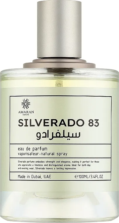 Parfemska voda Amaran Parfums Silverado 83