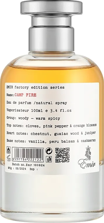 Parfemska voda Emir Camp Fire Factory Edition