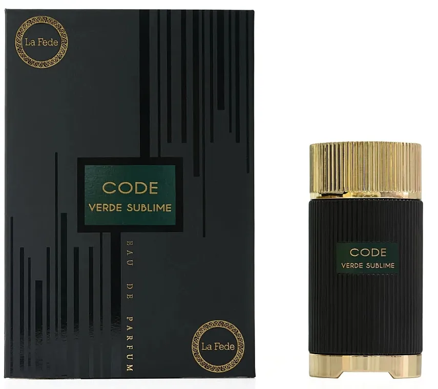 Parfemska voda Khadlaj La Fede Code Verde Sublime