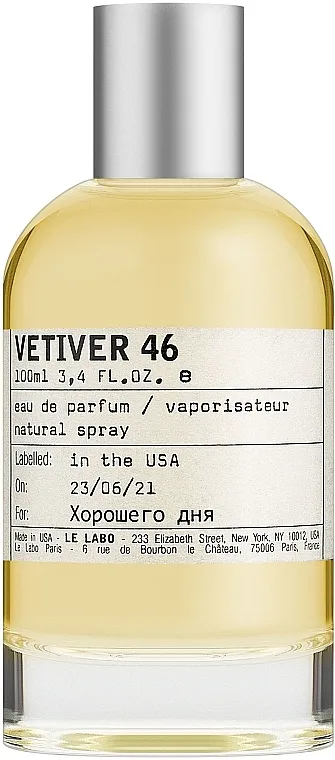 Parfemska voda Le Labo Vetiver 46