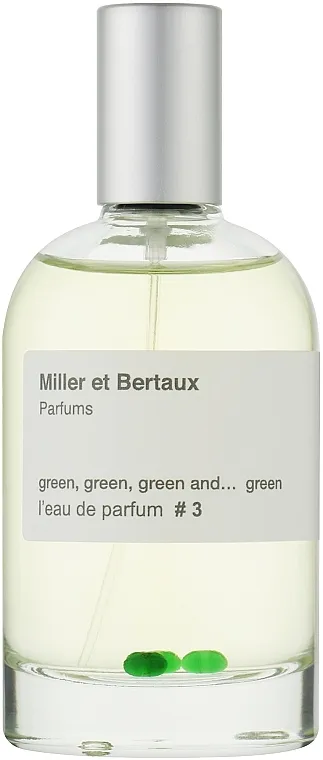 Parfemska voda Miller Et Bertaux Green