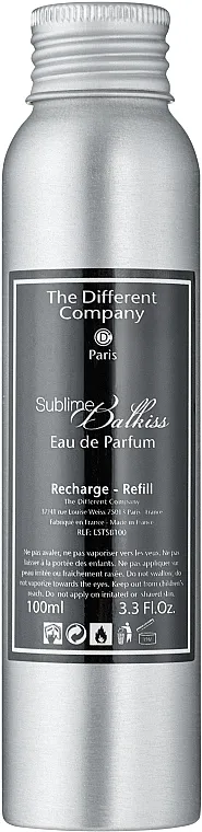 Parfemska voda The Different Company Sublime Balkiss Refillable