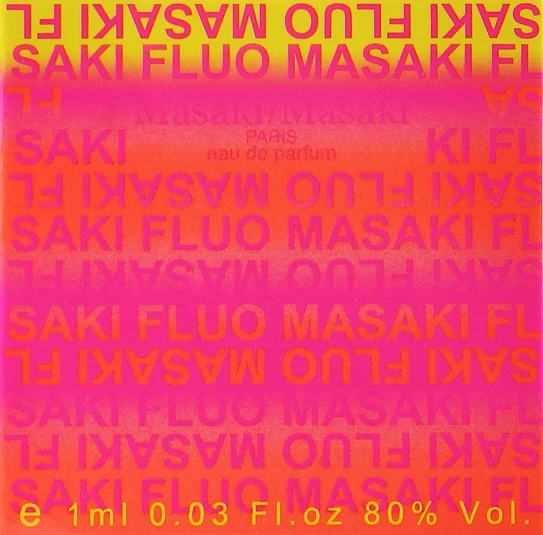 Parfemska voda (uzorak) Masaki Matsushima Fluo