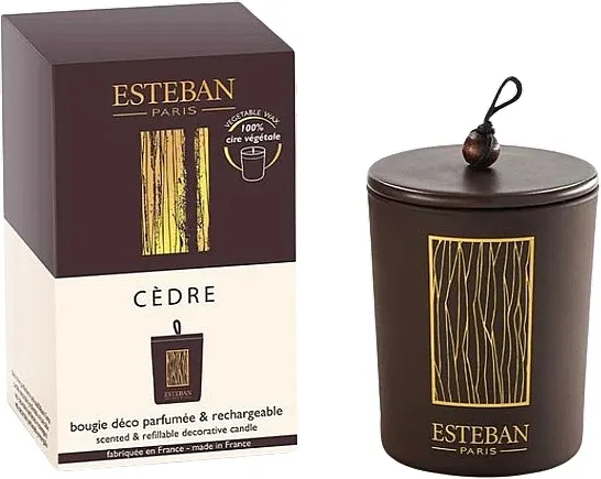 Parfimisana ukrasna sveća Esteban Cedre