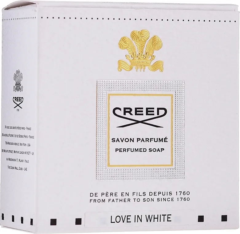 Parfimisani sapun Creed Love In White Perfumed Soap