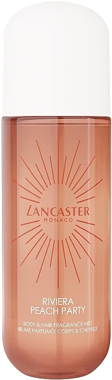 Parfimisani sprej za kosu i telo Lancaster Riviera Peach Party