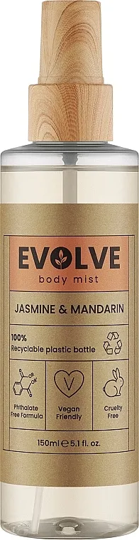 Parfimisani sprej za telo Evolve Jasmin &amp; Mandarin