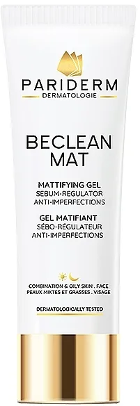 Pariderm Beclean Mat Mattifying Gel Matirajući gel za kožu