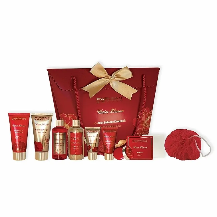 Parisax Beauty Winter Blossom Essentials Set Set, 9 proizvoda