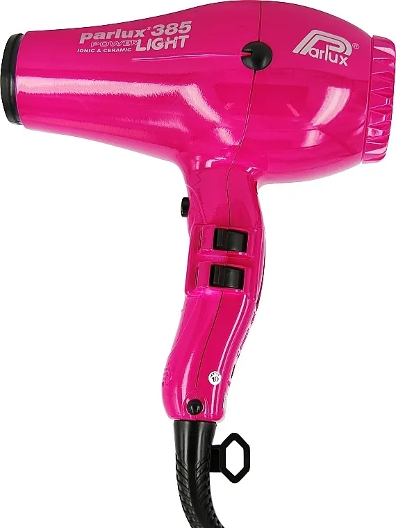 Parlux Hair Dryer 385 Powerlight Ionic &amp; Ceramic Fuchsia Sušilo za kosu