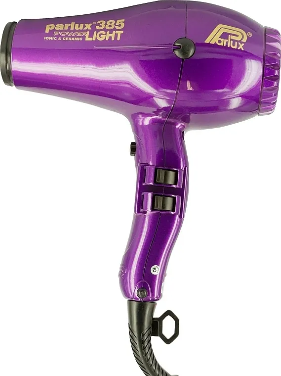 Parlux Hair Dryer 385 Powerlight Ionic &amp; Ceramic Violet Sušilo za kosu
