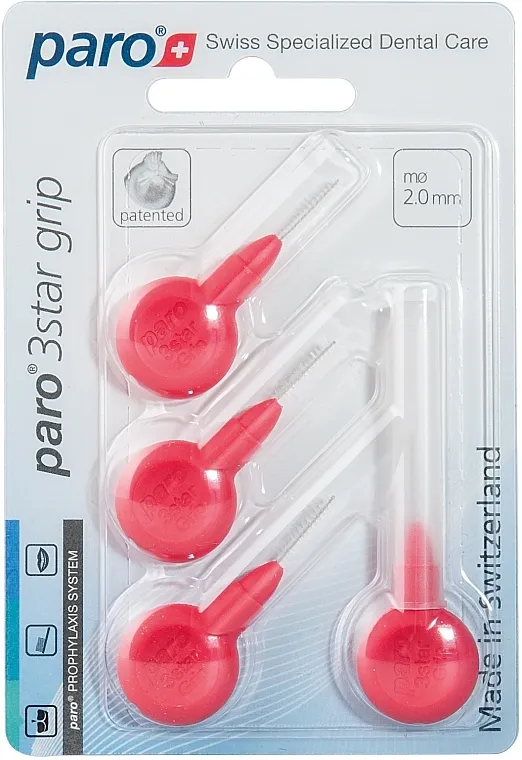 Paro Swiss 3Star Grip Interdentalna četkica 2mm
