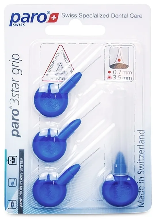 Paro Swiss 3Star Grip Interdentalna četkica 3.5 mm